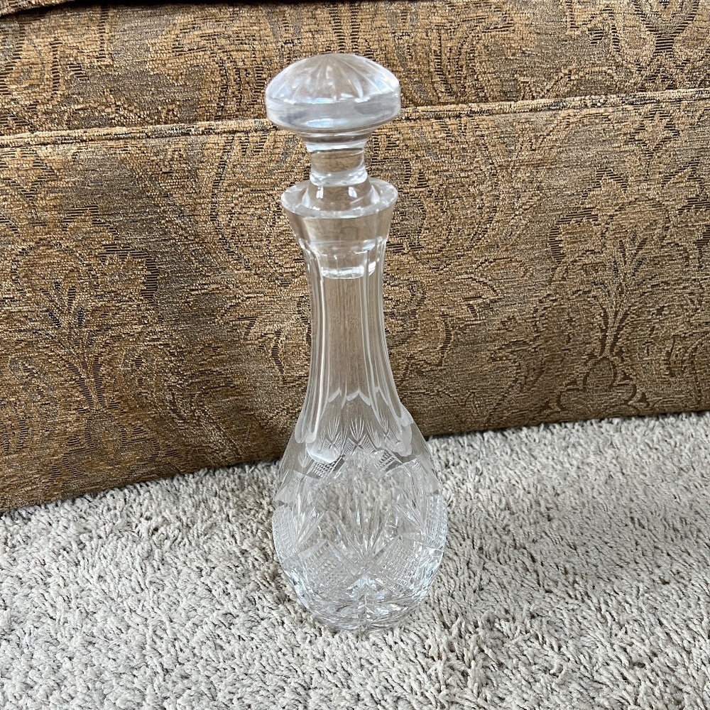 Vintage WATERFORD CRYSTAL Tall Decanter